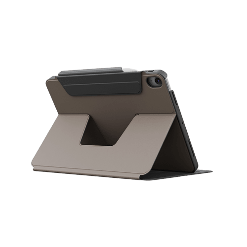 Uniq Rovus Snap Mount Magnetic 360 Rotating Detachable Case for iPad 11" - Flint Grey