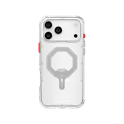 SkinArma Saido MagSafe Case for iPhone 17 Pro - Clear