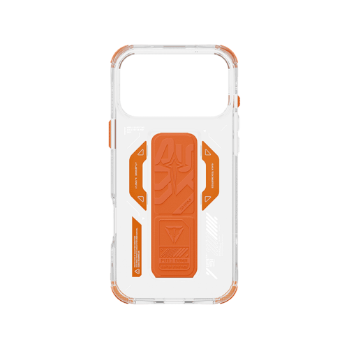 SkinArma Helio MagSafe Case With Grip Stand for iPhone 17 Pro - Orange