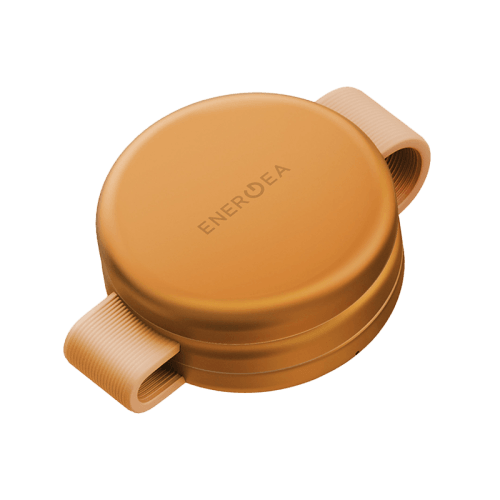 Energea AluMag Trio 3 in 1 Foldable 15W Wireless Charger - Orange