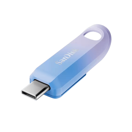 SanDisk Creator 256GB USB-C Flash Drive - Blue