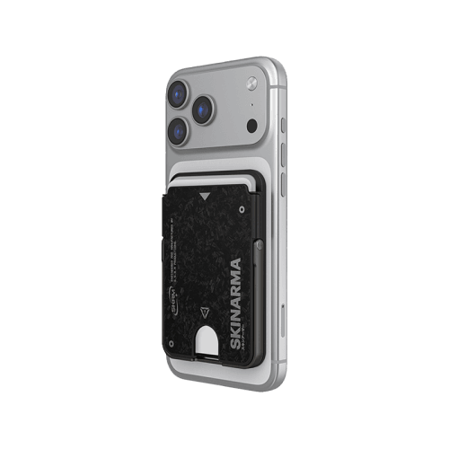 SkinArma Vektor Magnetic Card Holder With Smart Kick Stand - Onyx