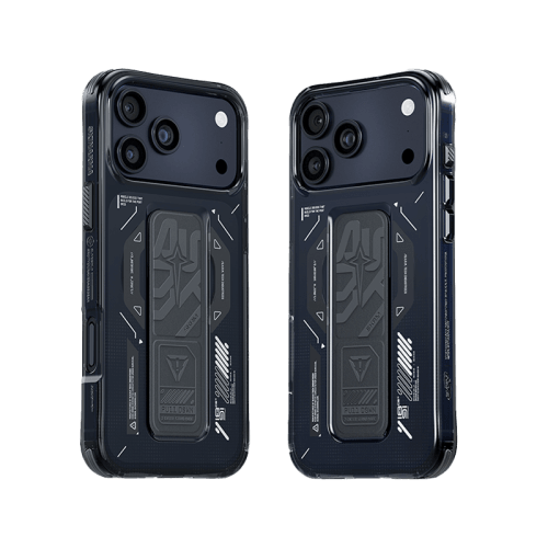 SkinArma Helio MagSafe Case With Grip Stand for iPhone 17 Pro Max - Graphite