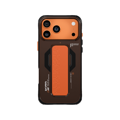 SkinArma Haxa MagSafe Case With Grip Stand for iPhone 17 Pro - Graphite