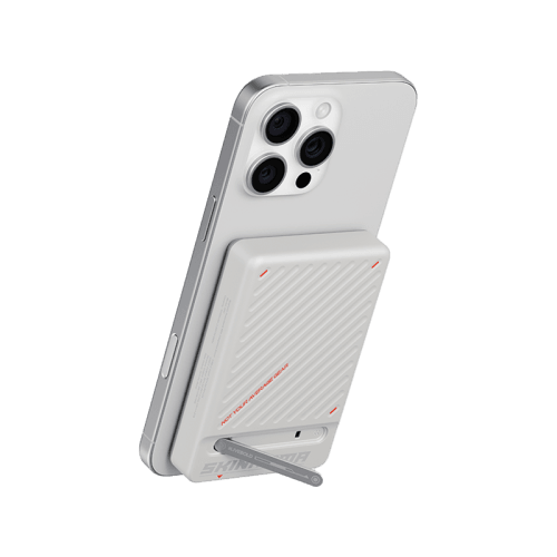 SkinArma ARC USB-C 20W 10000mAh Magnetic PowerBank With Integrated Stand - Light Grey