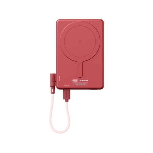 SkinArma ARC USB-C 20W 10000mAh Magnetic PowerBank With Integrated Stand - Pink