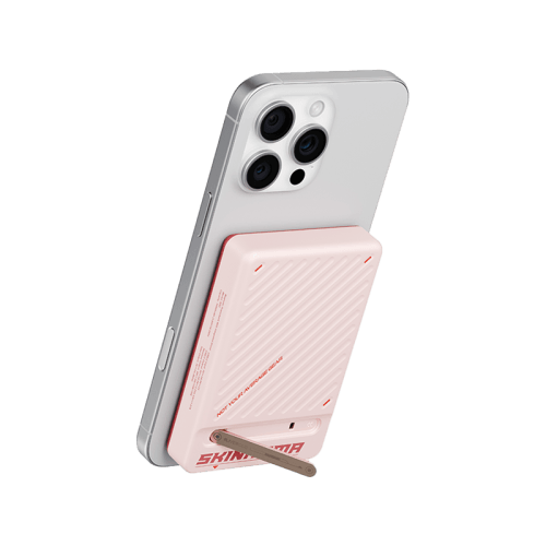 SkinArma ARC USB-C 20W 10000mAh Magnetic PowerBank With Integrated Stand - Pink
