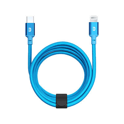 Zendure SuperCord USB-C to Lightning Cable 1m - Blue