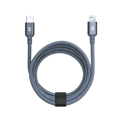 Zendure SuperCord USB-C to Lightning Cable 1m - Grey