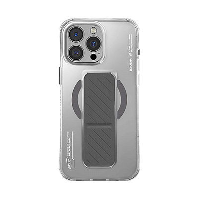 SkinArma Axon Magsafe Case for iPhone 16 Pro - Titanium
