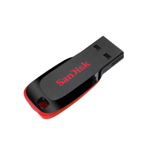 SanDisk Cruzer Blade 128GB USB-A Flash Drive - Black