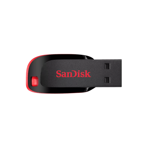 SanDisk Cruzer Blade 128GB USB-A Flash Drive - Black