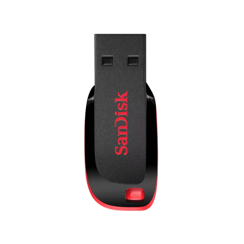 SanDisk Cruzer Blade 128GB USB-A Flash Drive - Black