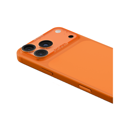 SkinArma Magma Full Matte Camera Lens Protector for iPhone 17 Pro Max - Orange