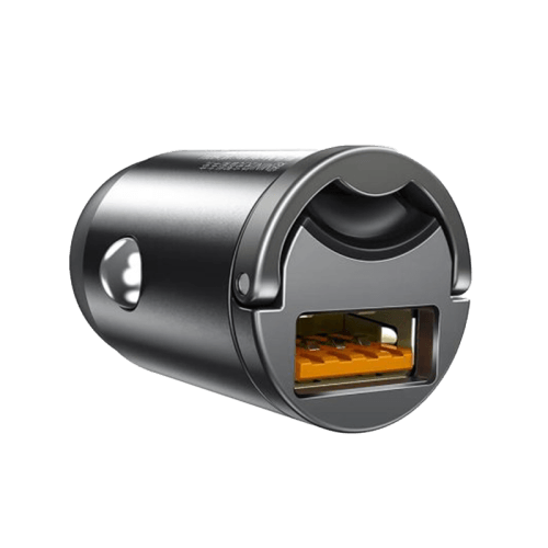 Baseus Tiny Star Mini USB-A 30W Car Charger - Grey
