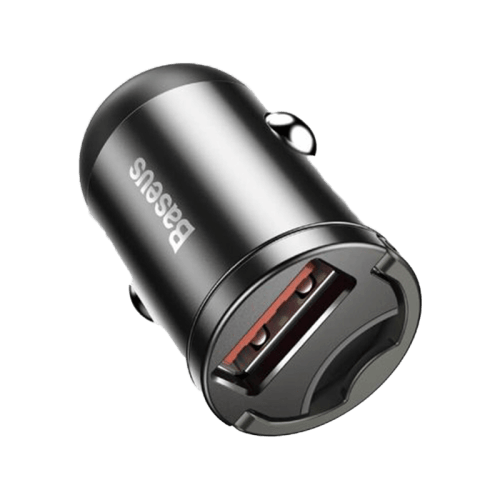 Baseus Tiny Star Mini USB-A 30W Car Charger - Grey