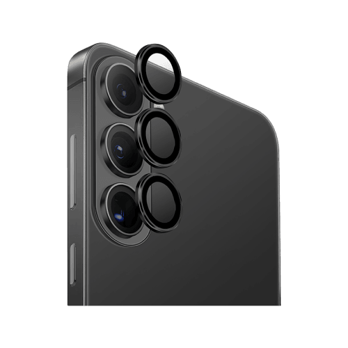 Uniq Optix Aluguard Camera Lens Protector for Samsung Galaxy S26/S26 Plus- Midnight Black