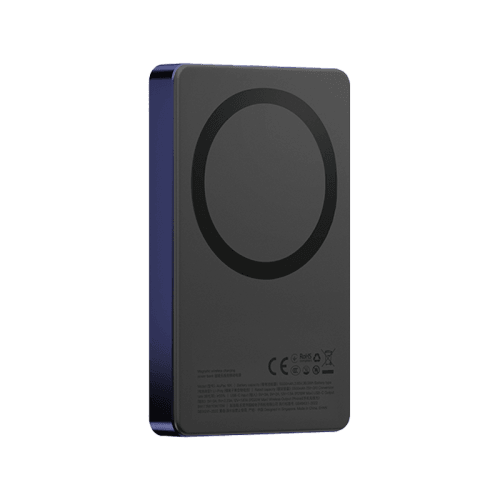 Energea AluPac Ultra Light Aluminum MagSafe 10000mAh Power Bank - Indigo Blue