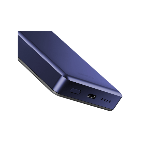 Energea AluPac Ultra Light Aluminum MagSafe 10000mAh Power Bank - Indigo Blue