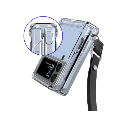 Araree Nukin 360 pc With Tpu Case for Galaxy Z Flip 4 - Clear