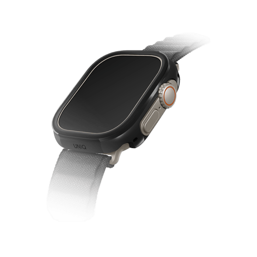 Uniq Valencia Watch Case for Apple Watch Ultra 49mm - Midnight Black