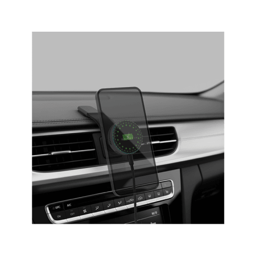 Smart AirDuo Qi2 25W Wireless Charging Holder (Desktop + Car) - Black