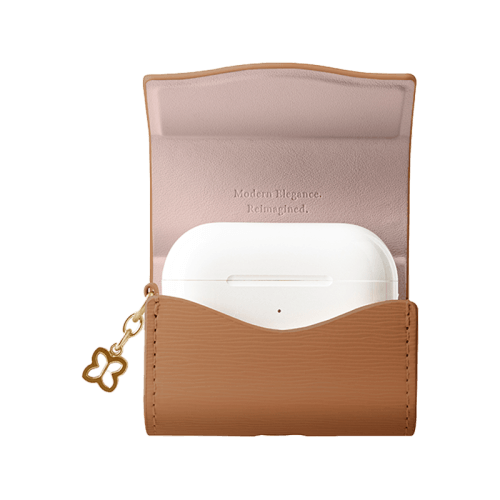 Uniq Coehl Mirelle Case for Airpods Pro 3 - Pecan Brown
