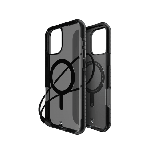 BodyGuardz Ace Pro With Magsafe Case for iPhone 16 Pro Max - Smoke Black