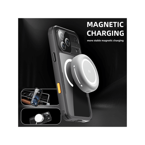 ShellBox MagSafe With Water Proof Case for iPhone 17 Pro Max - Black