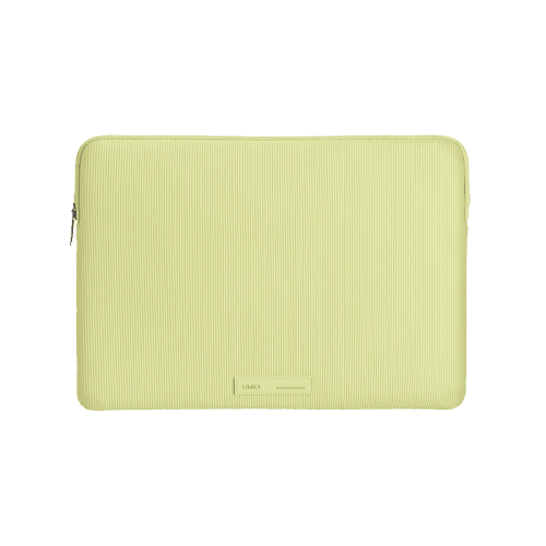 Uniq Cyprus Ridge Edition Water-Resistant Neoprene Laptop Sleeve (Upto 13") - Yellow Lime