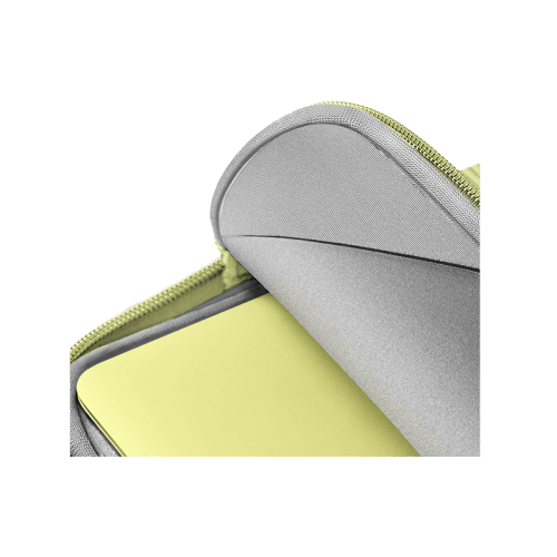Uniq Cyprus Ridge Edition Water-Resistant Neoprene Laptop Sleeve (Upto 13") - Yellow Lime