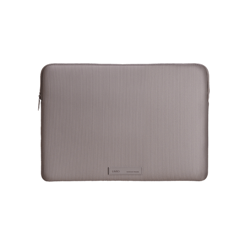 Uniq Cyprus Ridge Edition Water-Resistant Neoprene Laptop Sleeve (Upto 13") - Pewter Grey