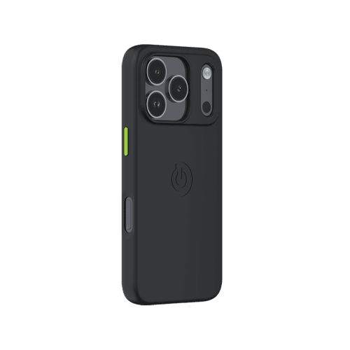 Goui Magnetic Case With Magnetic Bars for iPhone 17 Pro Max+ Magnetic Strap - Black Stone