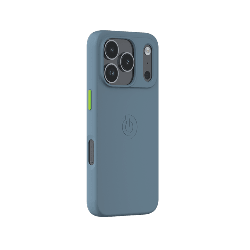 Goui Magnetic Case With Magnetic Bars for iPhone 17 Pro Max+ Magnetic Strap - Steel Grey