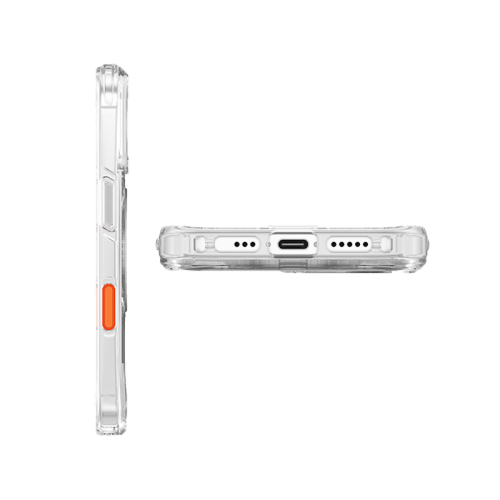 Uniq Hybrid Swivix With 360 Rotating Kickstand MagSafe Case for iPhone 17 - Lucent Clear