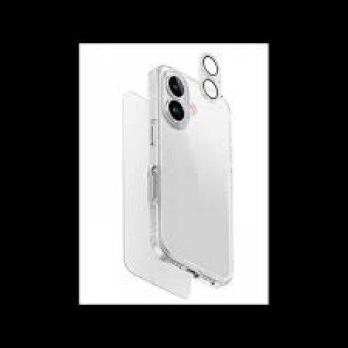 Uniq Hybrid Clearvue MagSafe 360 Essential Bundle Pack (MagSafe Case + Screen Protector + Camera Lens Protector) for iPhone 17