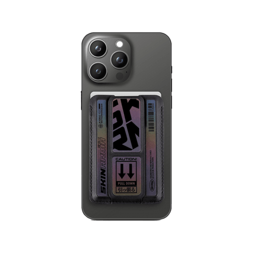 SkinArma Kado Kira Kobai Wallet Mag-Charge Card Holder With Grip Stand - Hologram