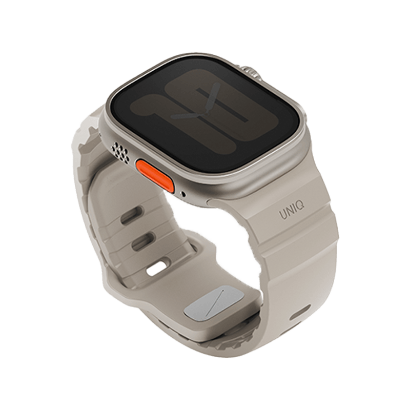 Uniq Alton Silicon Strap for Apple Watch 49/46/45/44mm - Light Sand