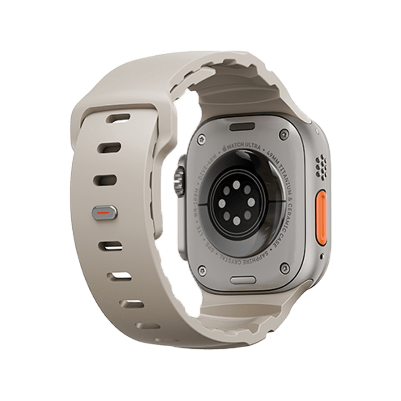 Uniq Alton Silicon Strap for Apple Watch 49/46/45/44mm - Light Sand