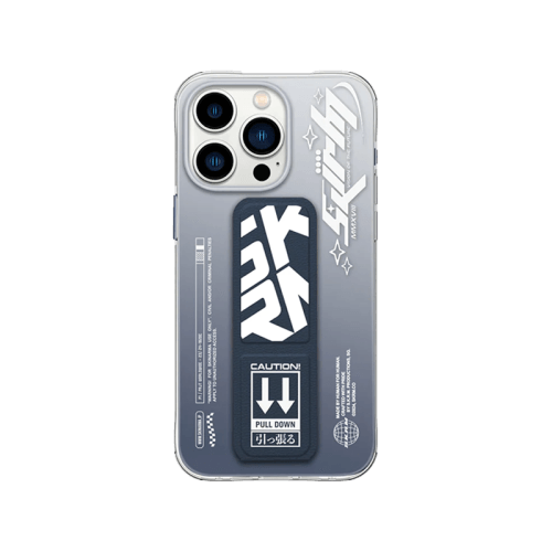 SkinArma Cosmo Grip-Stand Case for iPhone 15 Pro - Blue