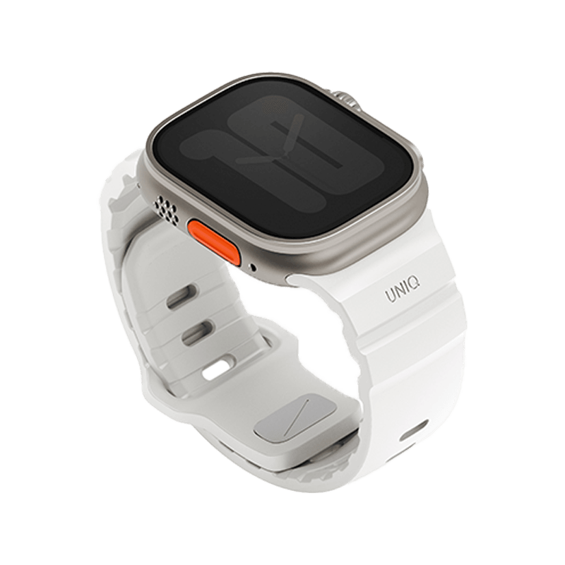 Uniq Alton Silicon Strap for Apple Watch 49/46/45/44mm - Blanc White