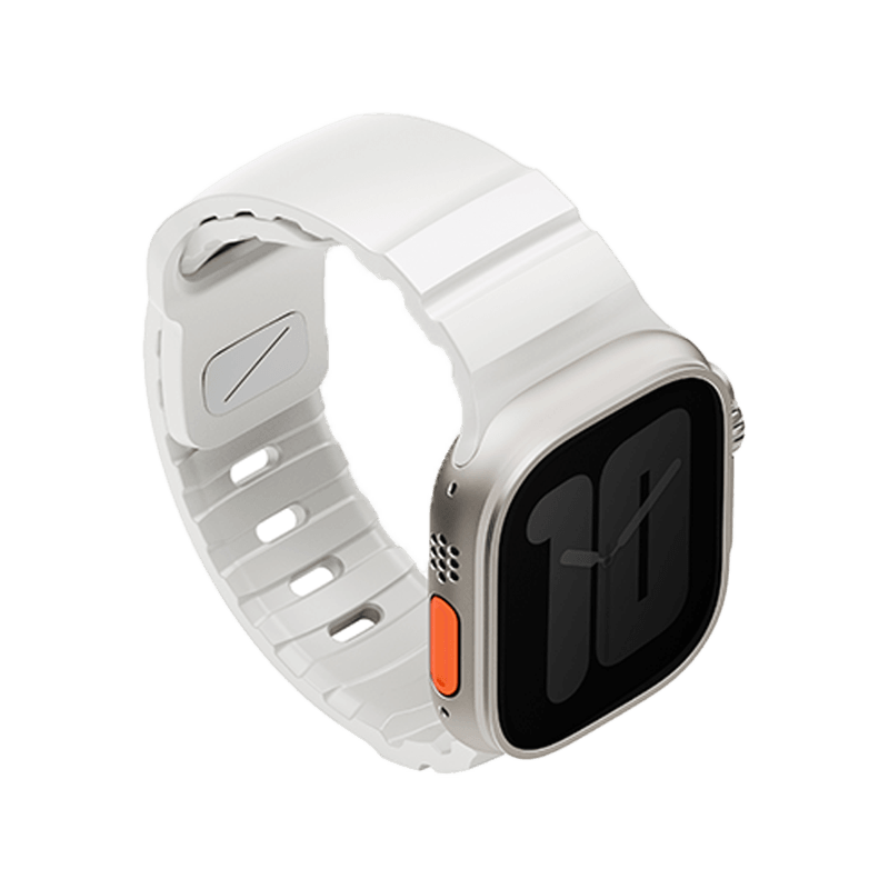 Uniq Alton Silicon Strap for Apple Watch 49/46/45/44mm - Blanc White