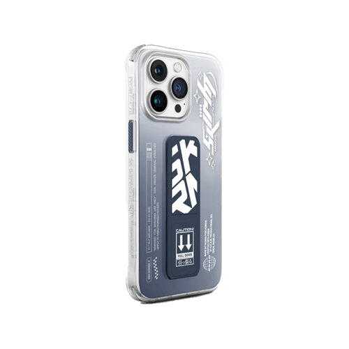 SkinArma Cosmo Grip-Stand Case for iPhone 15 Pro - Blue