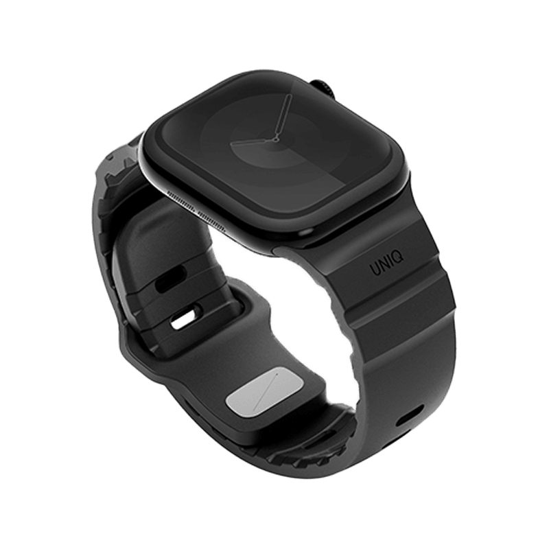 Uniq Alton Silicon Strap for Apple Watch 42/41/40mm - Midnight Black