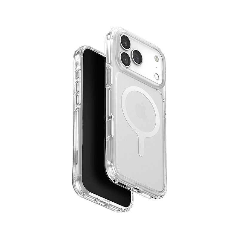 Uniq Hybrid Lifepro Xtreme MagSafe case for iPhone 17 Pro - Frost Clear / White