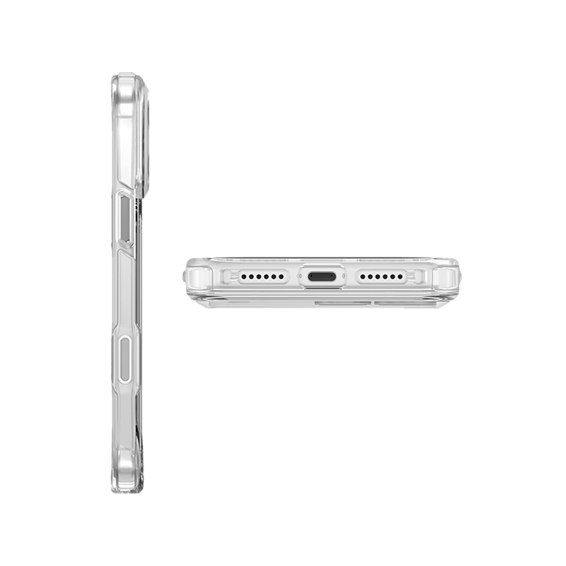 Uniq Hybrid Lifepro Xtreme MagSafe case for iPhone 17 Pro - Frost Clear / White