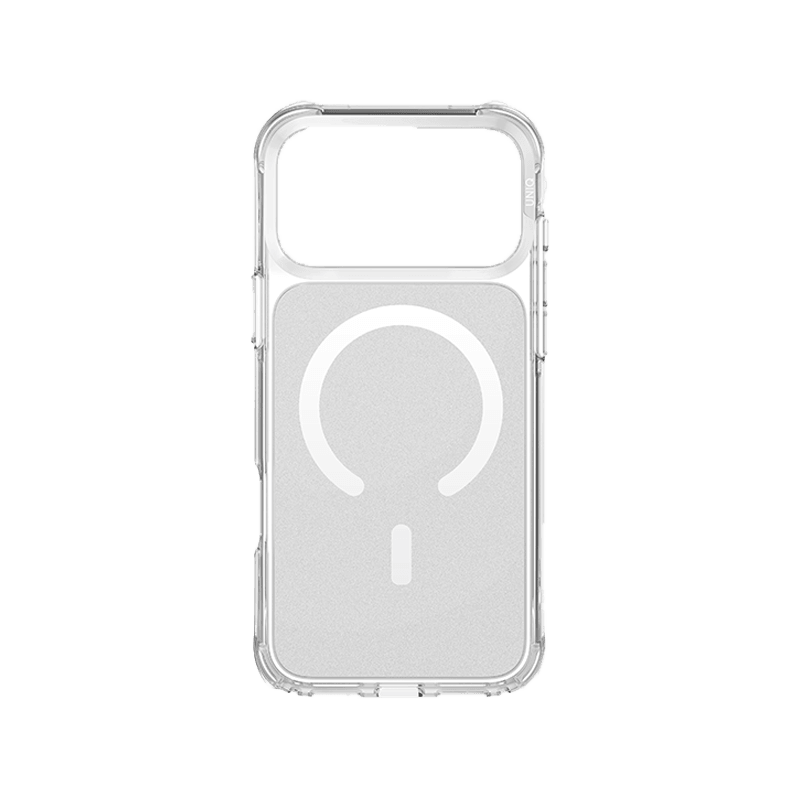 Uniq Hybrid Lifepro Xtreme MagSafe case for iPhone 17 Pro - Frost Clear / White
