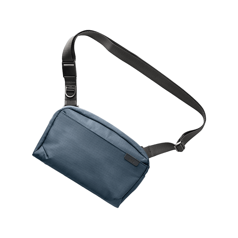 Uniq Arden RPET RipStop Sling Bag 2L - Nocturene Blue