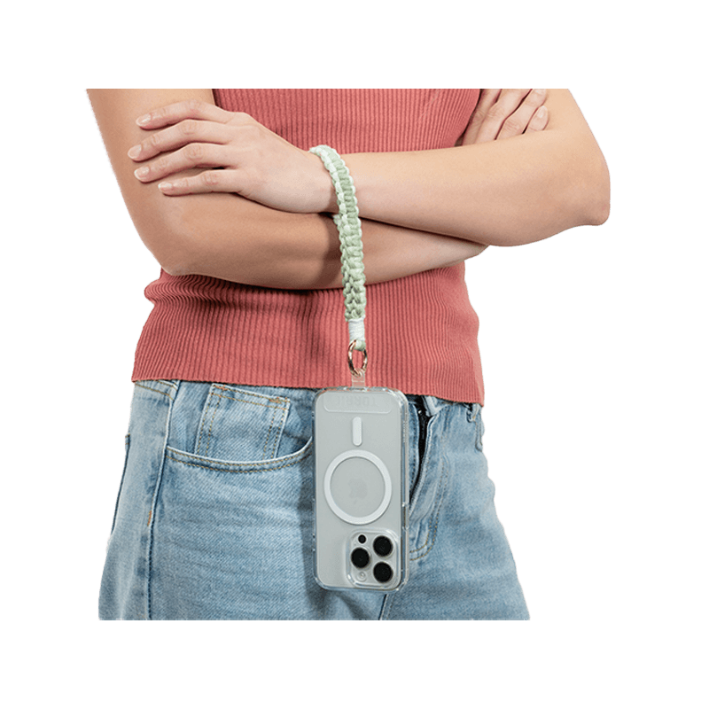 Torrii Knotty Braided Wrist Strap - Green