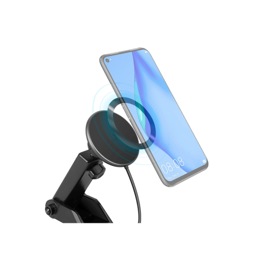 Energea MagDrive 15W MagSafe Car Charger (Desktop / Air Vent) - Gunmetal